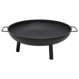 VIDAXL -Kamin 67,5x58x22,5 cm Stahl - afbeelding 1