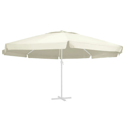 VIDAXL -Ersatztuch für Parasol 600 cm sandgeläutet