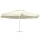 VIDAXL -Ersatztuch für Parasol 600 cm sandgeläutet