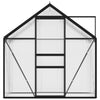 Vidaxl Tuinkas 1,33 m² Aluminium -Anthrazit -ausgelöst
