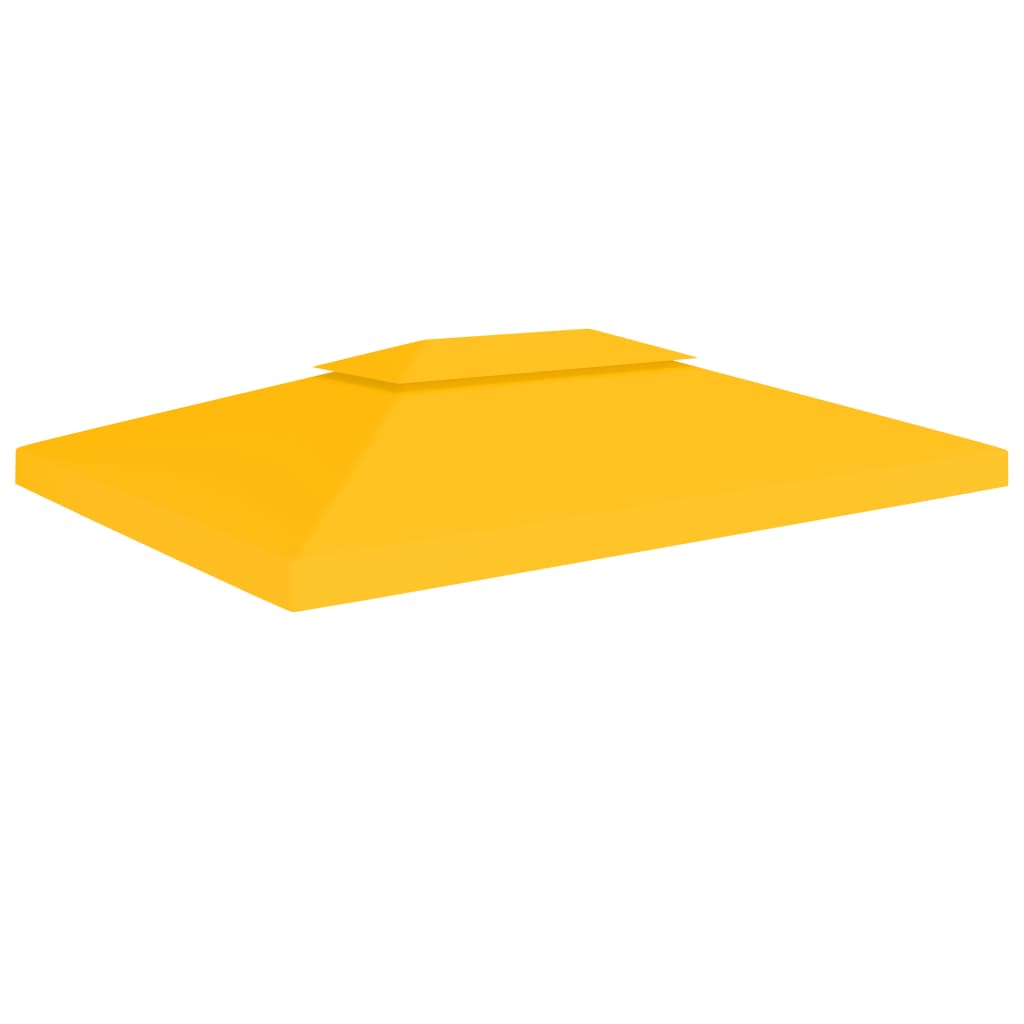 Vidaxl prieverkak 2-layer 310 g m² 4x3 m gelb