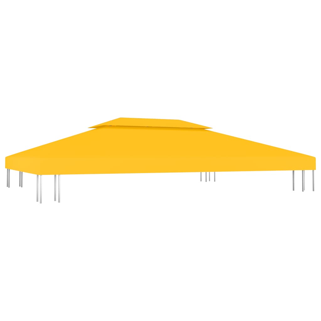 Vidaxl prieverkak 2-layer 310 g m² 4x3 m gelb