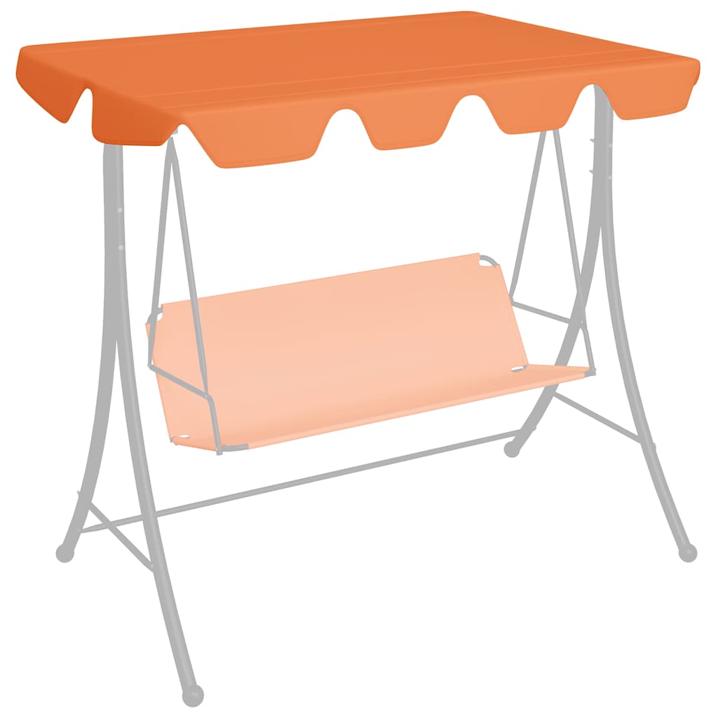 VIDAXL -Ersatzrutsche für Schwungbank 188 168x145 110 cm Orange