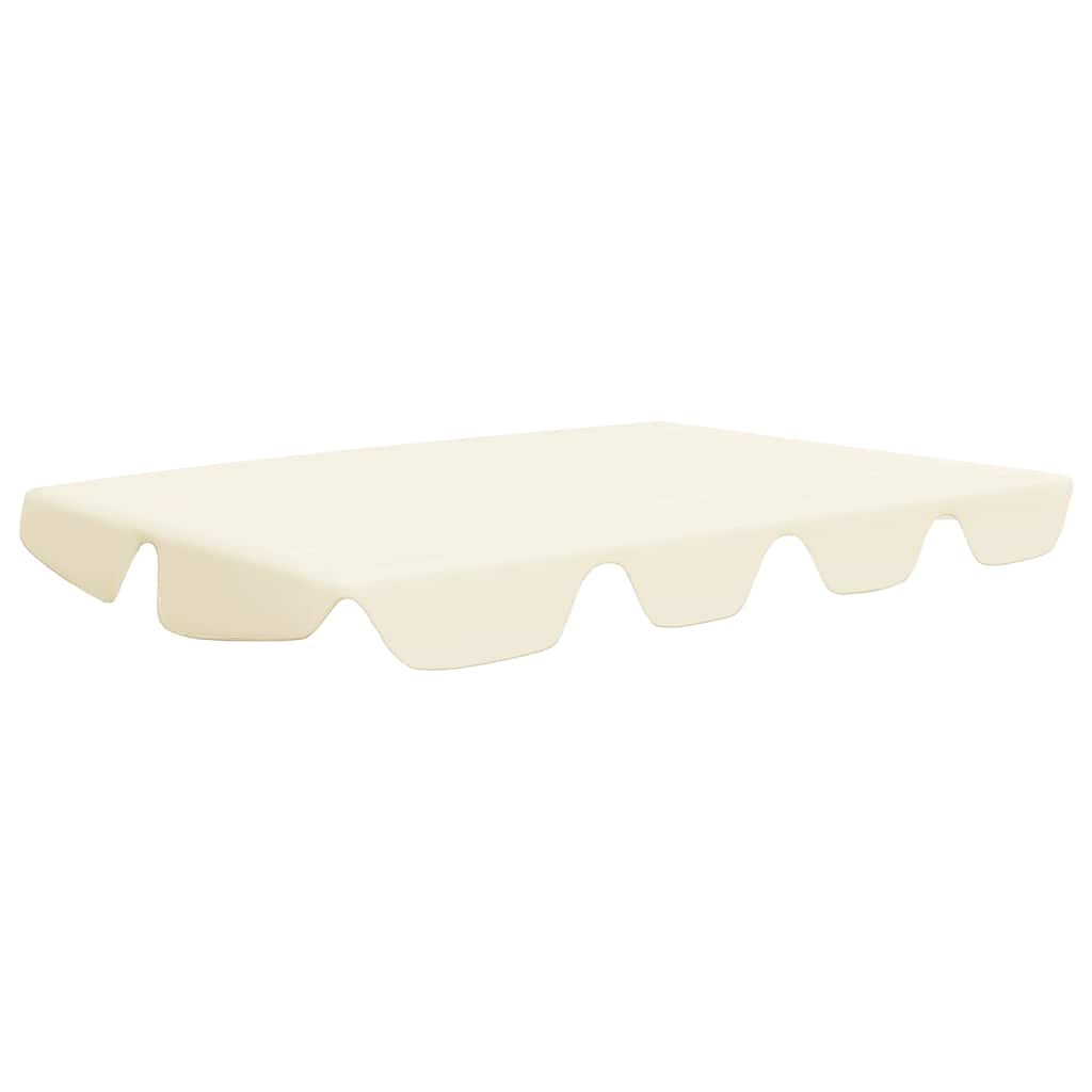 VIDAXL -Ersatzrutsche für Schwungbank 150 130 x 105 70 cm Creme Farbe