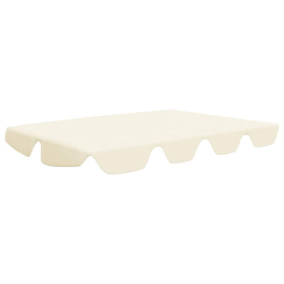 VIDAXL -Ersatzrutsche für Schwungbank 150 130 x 105 70 cm Creme Farbe