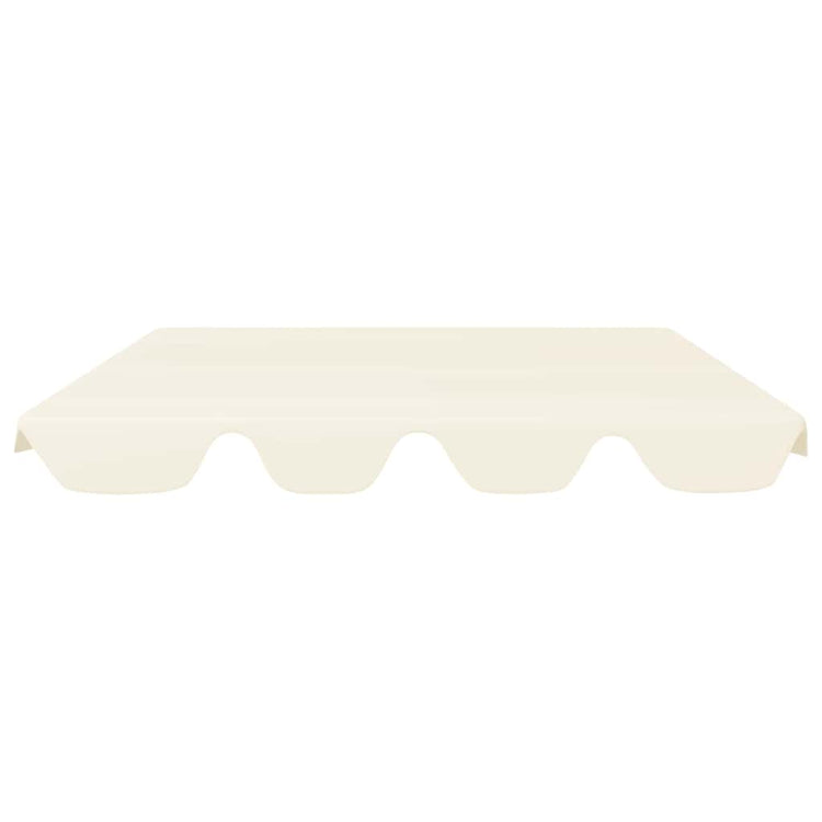 VIDAXL -Ersatzrutsche für Schwungbank 150 130 x 105 70 cm Creme Farbe