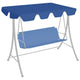 VIDAXL -Ersatzrutsch für Schwungbank 150 130 x 105 70 cm Blau