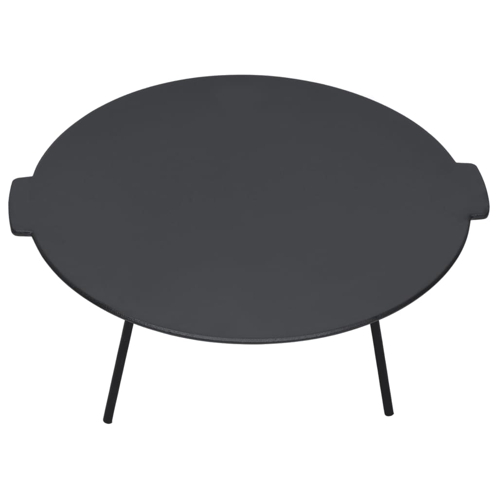 Vidaxl -Grillplatte Ø44 cm Gusseisen