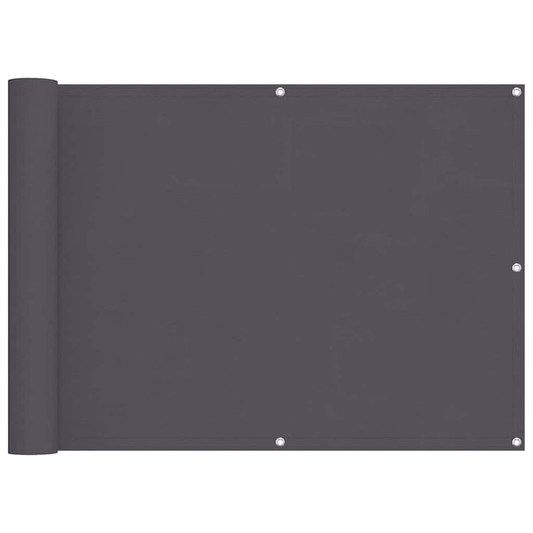 VIDAXL -Balkon -Bildschirm 75x300 cm Oxford Stoffanthrazit