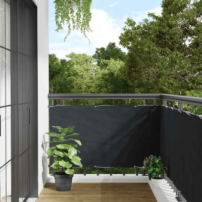VIDAXL -Balkon -Bildschirm 75 x 500 cm Oxford Stoffanthrazit