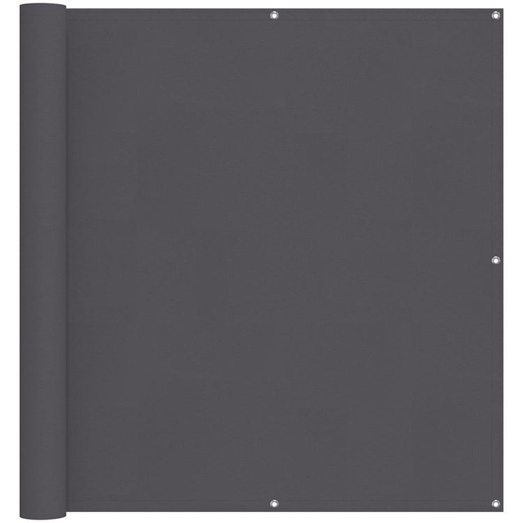 VIDAXL -Balkon -Bildschirm 120x600 cm Oxford Stoffanthrazit