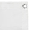 Vidaxl Balkon Bildschirm 120x400 cm Oxford Stoff weiß