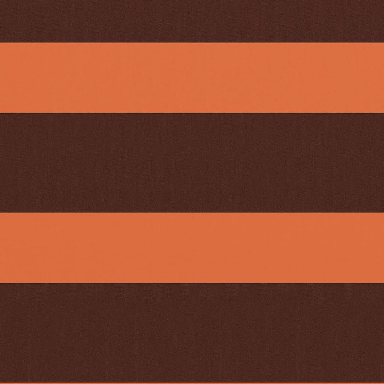Vidaxl Balkon Bildschirm 90x300 cm Oxford Fabric Orange und Braun