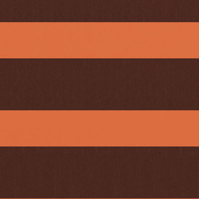 Vidaxl Balkon Bildschirm 120x300 cm Oxford Fabric Orange und Braun