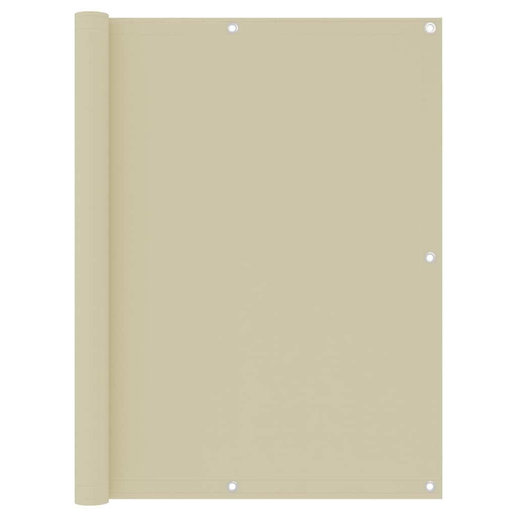 Vidaxl Balkon Bildschirm 120x500 cm Oxford Fabric Terrakotta