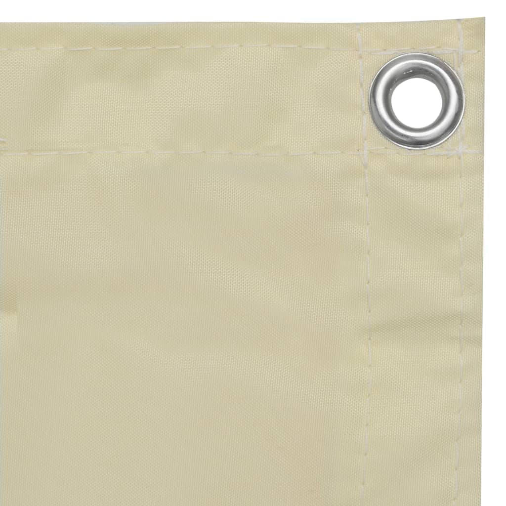 Vidaxl Balkon Bildschirm 120x500 cm Oxford Fabric Terrakotta