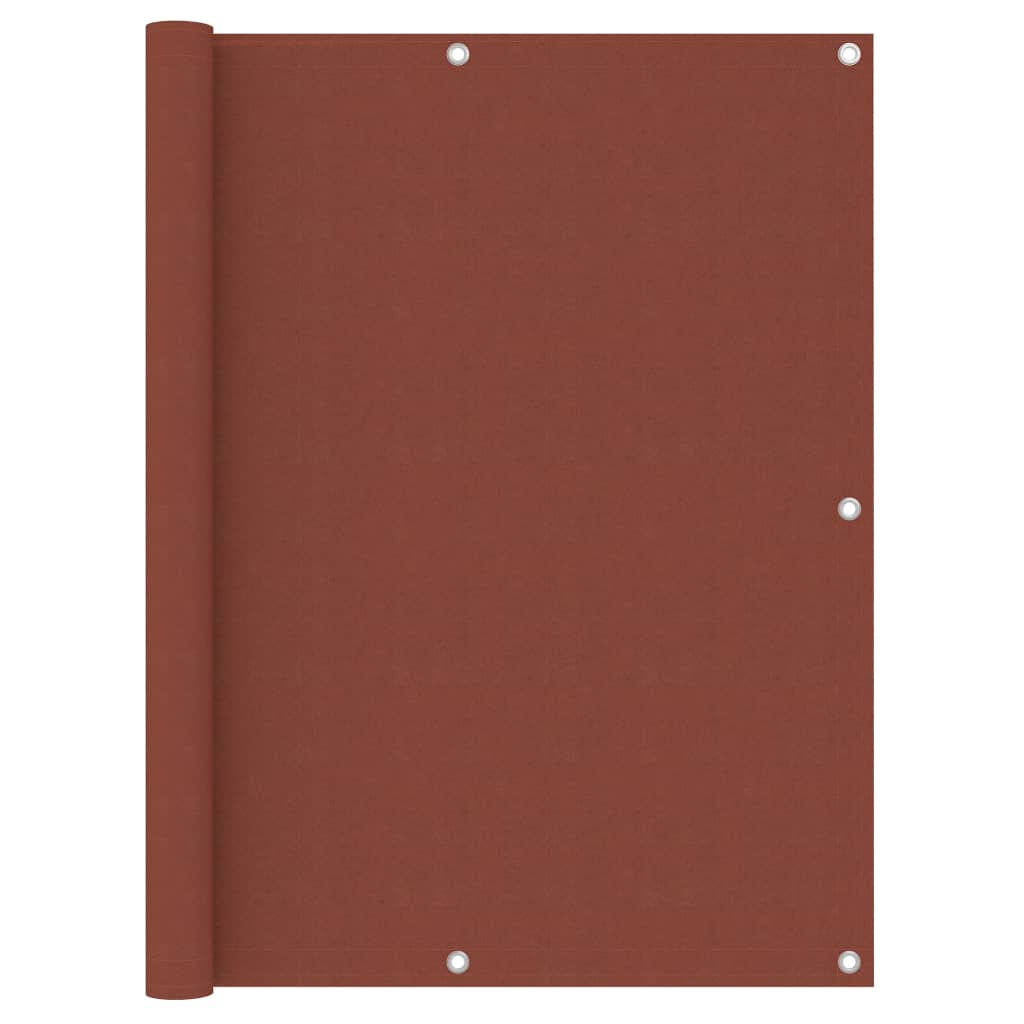 Vidaxl Balkon Bildschirm 120x300 cm Oxford Fabric Terrakotta