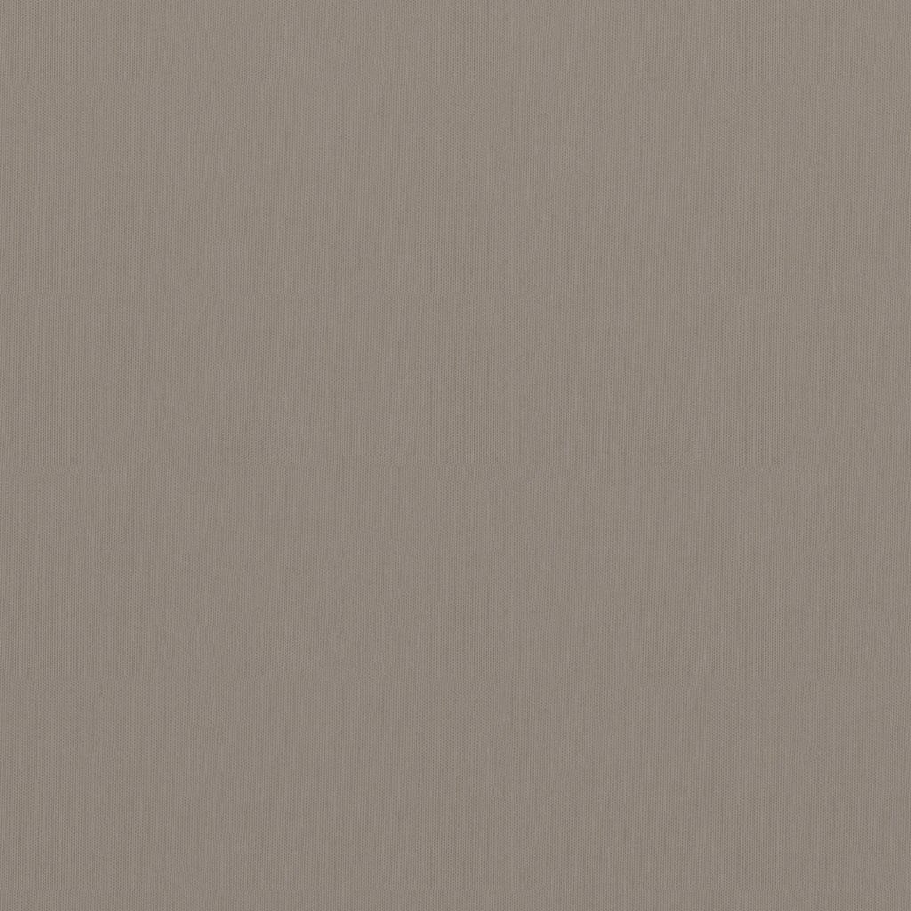 Vidaxl Balkon Bildschirm 75x300 cm Oxford Stofftaupe