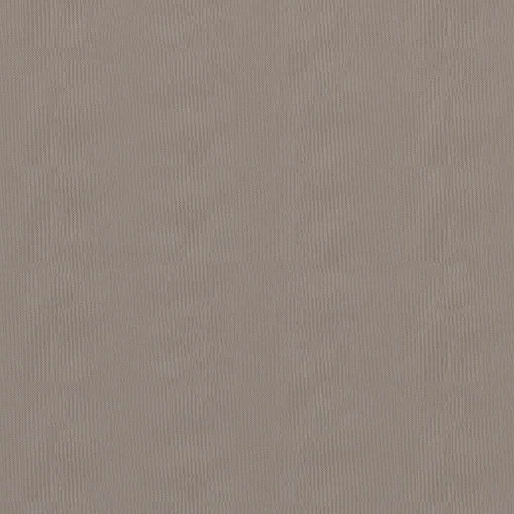 Vidaxl Balkon Bildschirm 75x600 cm Oxford Stofftaupe