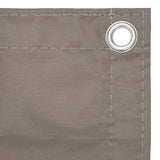 Vidaxl Balkon Bildschirm 90x600 cm Oxford Stofftaupe - afbeelding 3