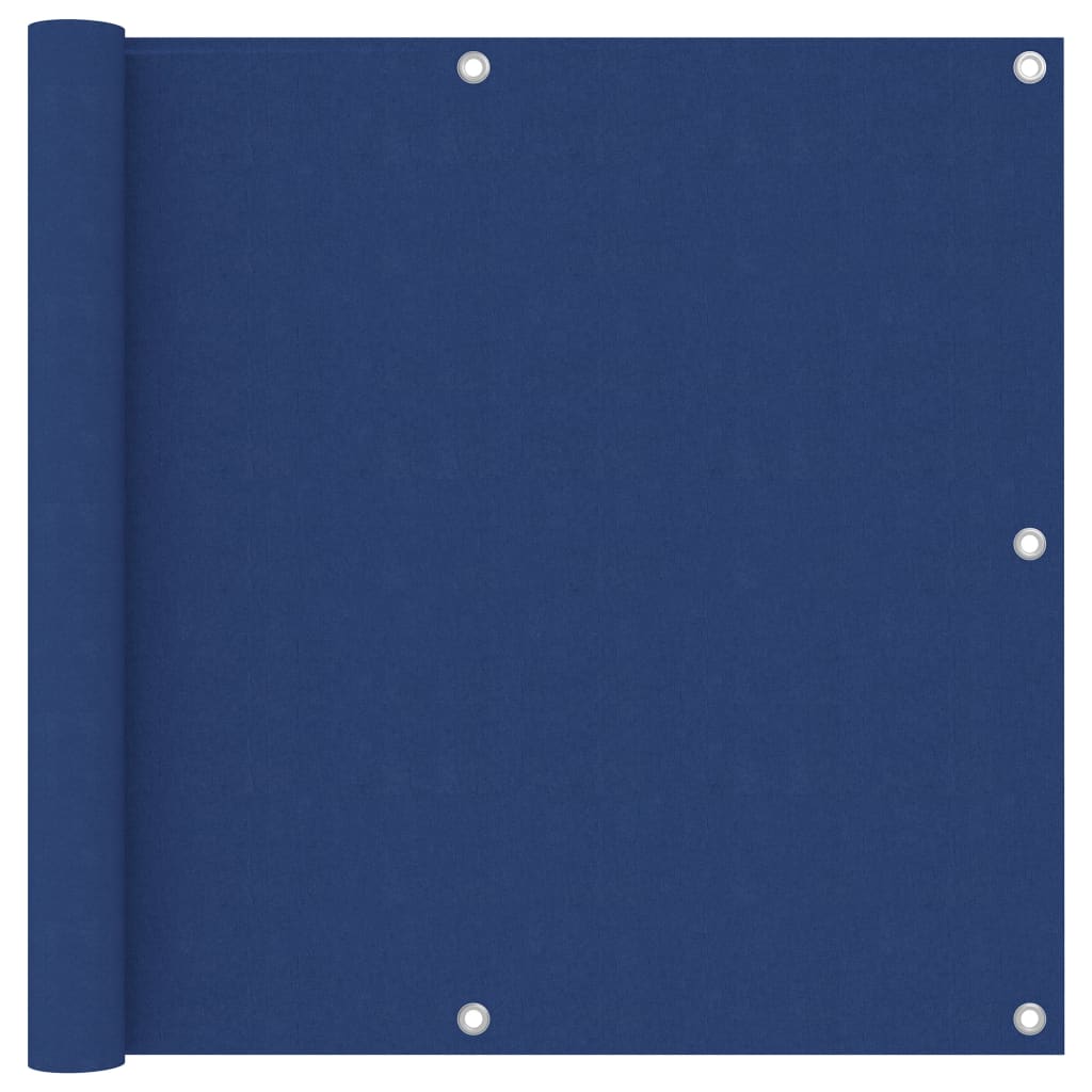 Vidaxl Balkon Bildschirm 90x300 cm Oxford Stoff blau