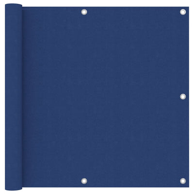 Vidaxl Balkon Bildschirm 90x500 cm Oxford Stoff blau