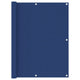 Vidaxl Balkon Bildschirm 120x400 cm Oxford Stoff blau