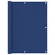 Vidaxl Balkon Bildschirm 120x500 cm Oxford Stoff blau
