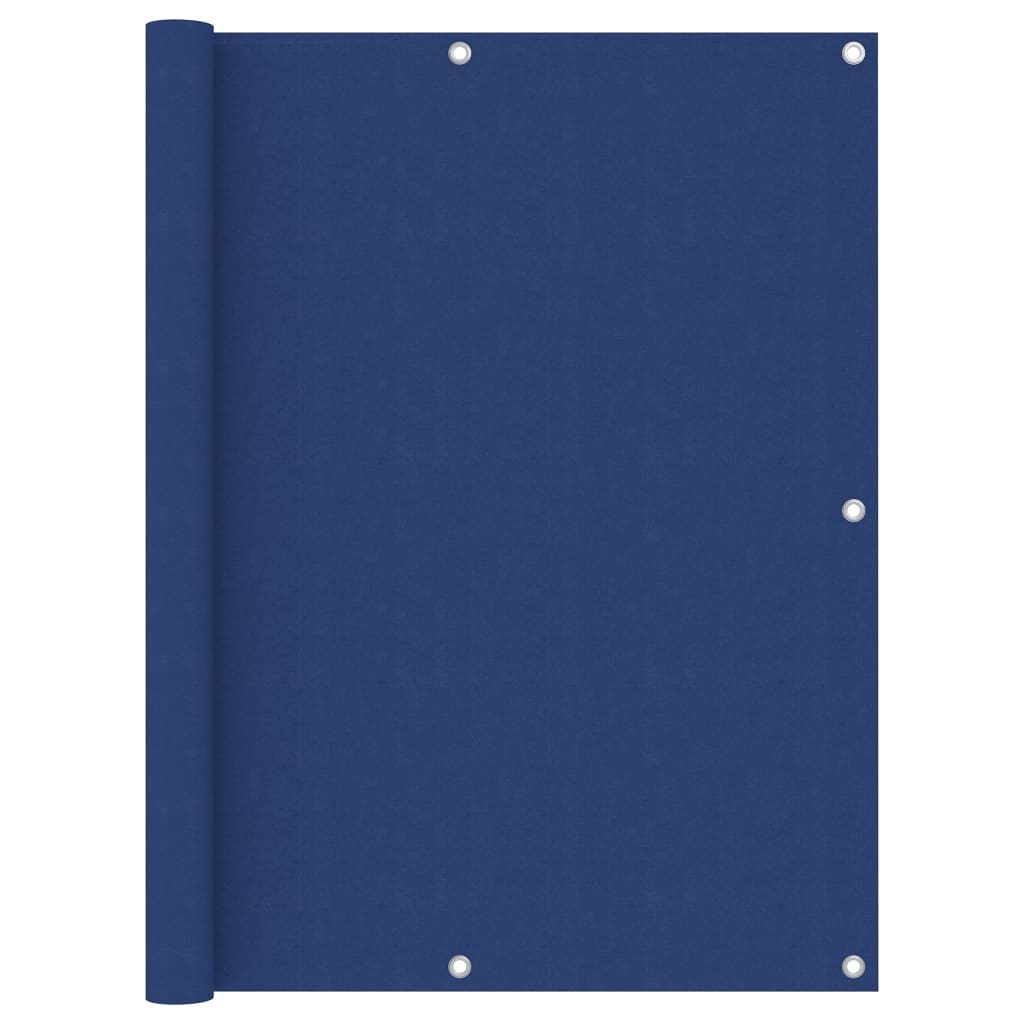 Vidaxl Balkon Bildschirm 120x600 cm Oxford Stoff blau