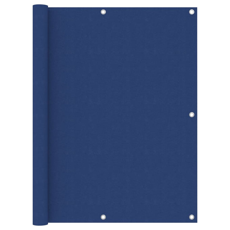 Vidaxl Balkon Bildschirm 120x600 cm Oxford Stoff blau