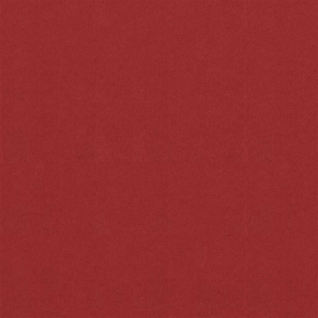 Vidaxl Balkon Bildschirm 75x300 cm Oxford Stoff rot