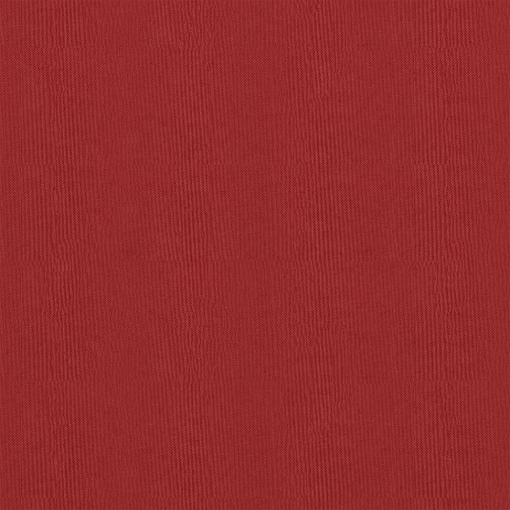 Vidaxl Balkon Bildschirm 90x300 cm Oxford Stoff rot