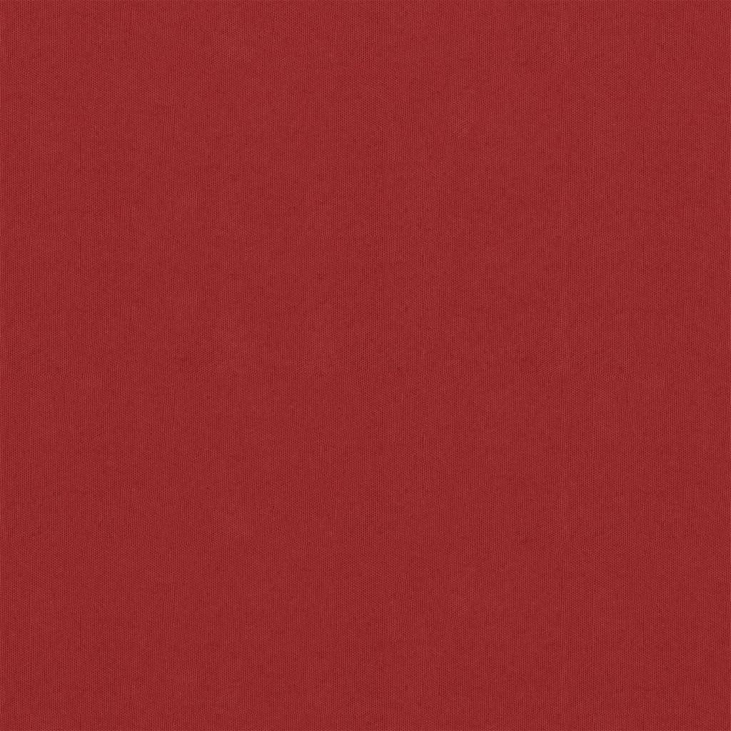 Vidaxl Balkon Bildschirm 120x400 cm Oxford Stoff rot
