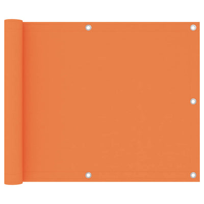 Vidaxl Balkon Bildschirm 75x300 cm Oxford Fabric Orange