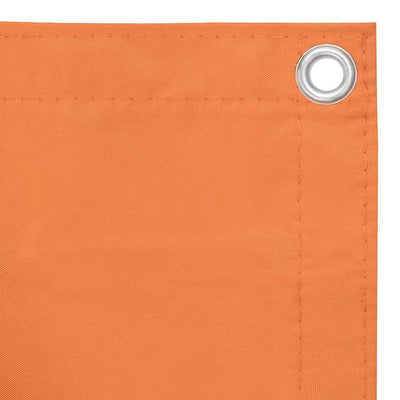 Vidaxl Balkon Bildschirm 75x300 cm Oxford Fabric Orange