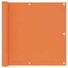 Vidaxl Balkon Bildschirm 90x300 cm Oxford Fabric Orange