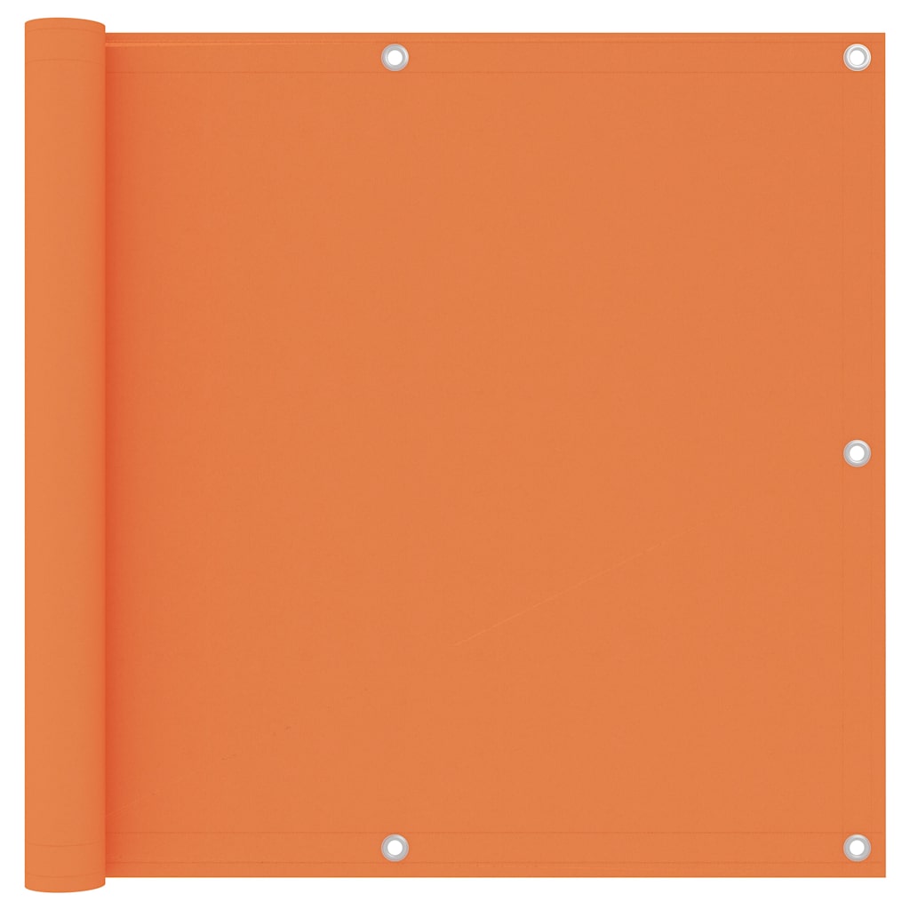 Vidaxl Balkon Bildschirm 90x300 cm Oxford Fabric Orange