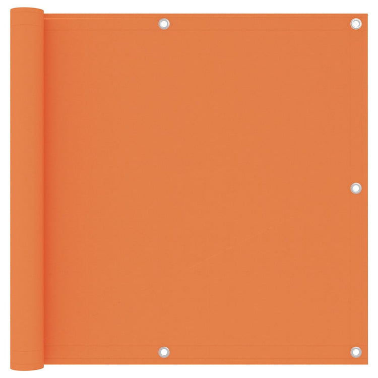 Vidaxl Balkon Bildschirm 90x300 cm Oxford Fabric Orange