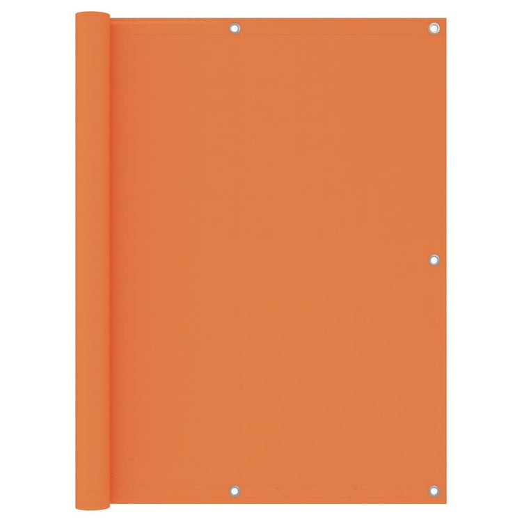 Vidaxl Balkon Bildschirm 120x400 cm Oxford Fabric Orange