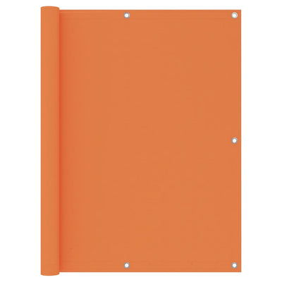 Vidaxl Balkon Bildschirm 120x600 cm Oxford Fabric Orange
