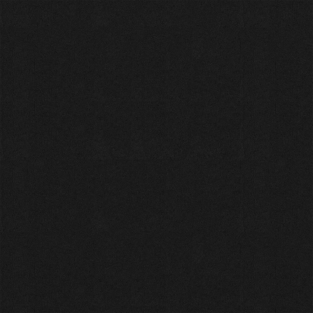 Vidaxl Balkon Bildschirm 75x600 cm Oxford Stoff schwarz