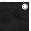Vidaxl Balkon Bildschirm 120x400 cm Oxford Stoff schwarz