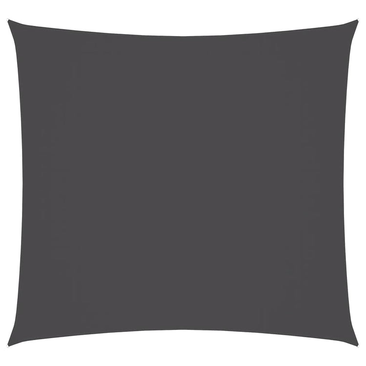 Vidaxl Sunchade Square 3x3 M Oxford Stoff Anthrazit -gelenkt