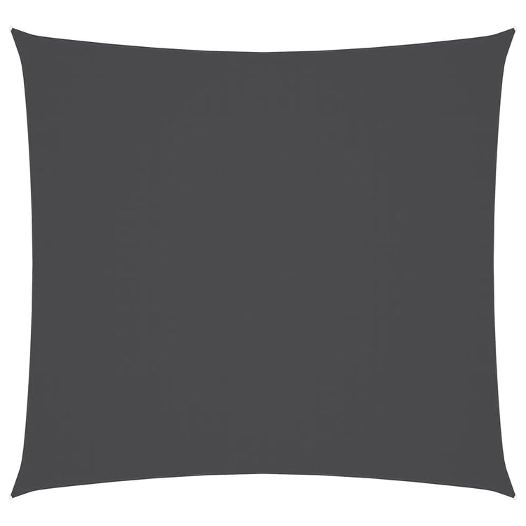 VIDAXL -Markise Square 5x5 M Oxford Stoffanthrazit -geläutet