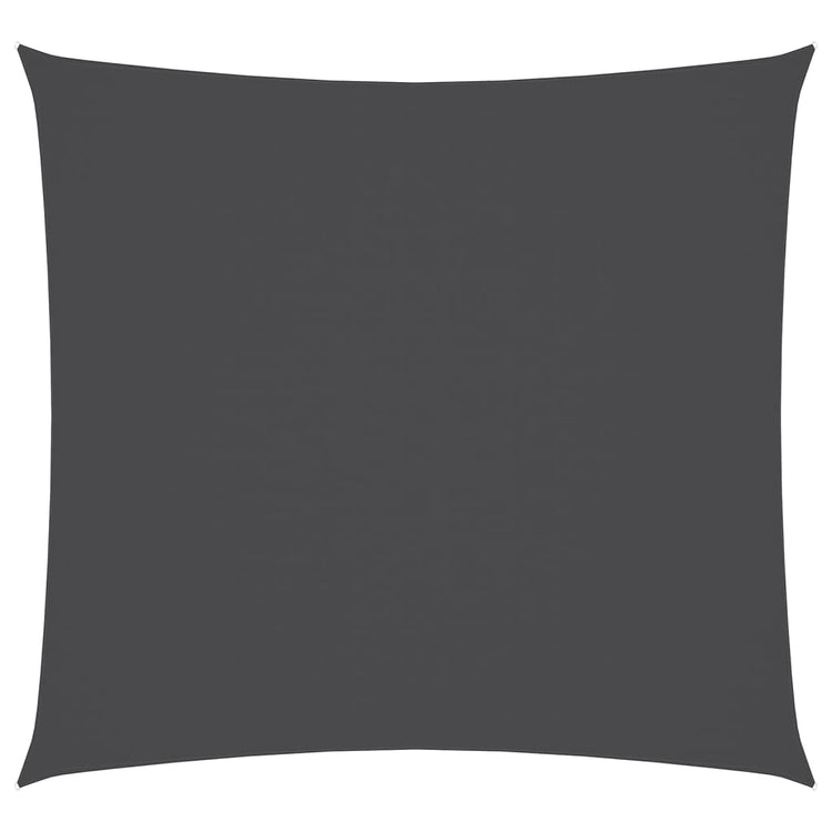 Vidaxl Markise quadratisch 6x6 m Oxford-Stoff anthrazit