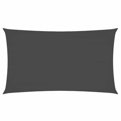 VIDAXL Sunshade Rechteck 2x4,5 M Oxford Stoffanthrazit -gelenkt