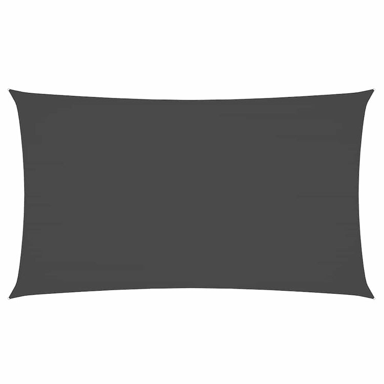 VIDAXL Sunshade Rechteck 2x4,5 M Oxford Stoffanthrazit -gelenkt