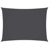 VIDAXL Sunshade Rechteck 2,5 x 4 M Oxford -Stoff -Anthrazit -gelenkt