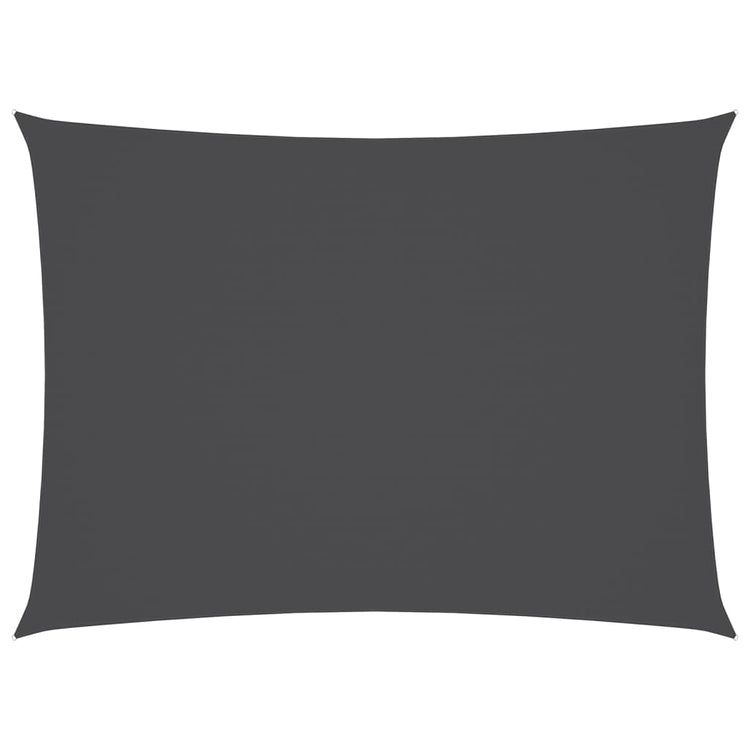 VIDAXL Sunshade Rechteck 3x4,5 M Oxford Stoffanthrazit -gelenkt