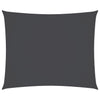 VIDAXL Sunshade Rechteck 3,5 x 4,5 M Oxford Stoffanthrazit -geläutet